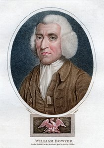 William Bowyer, englischer Drucker und literarischer Herausgeber des 18. Jahrhunderts, 1800