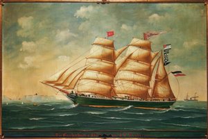 Die Gartenlaube von Stralsund, Capt. J. f. Krüger von J. F. Krüger