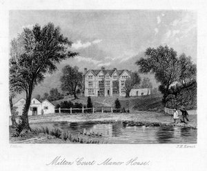 Milton Court Manor House, Surrey, 18. Jahrhundert von J. H. Kernot