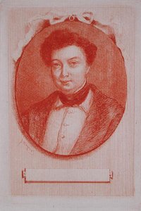 Porträt von Alexandre Dumas père (1803-70) ca. 1830-40