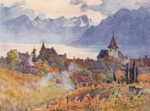 Lutry (Farblithografie)