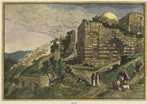 Safed. Aus: Malerisches Palästina, Sinai und Ägypten