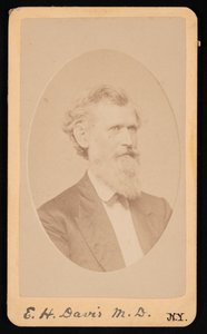 Porträt von Edwin Hamilton Davis 1811-1888, vor 1888