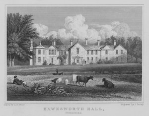 Hawksworth Hall, Yorkshire (Stich)