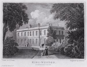 King-Weston, Somersetshire (Stich) von John Preston Neale