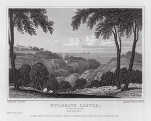 Mulgrave Castle, Gesamtansicht, Yorkshire