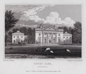 Newby Park, Yorkshire von John Preston Neale