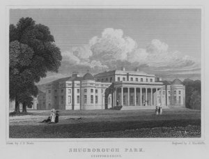 Shugborough Park, Staffordshire von John Preston Neale