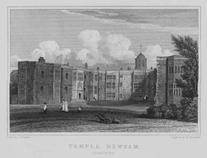 Temple Newsam, Yorkshire von John Preston Neale