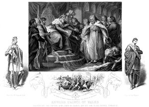 Edward, Prinz von Wales 1330-1376, 19. Jahrhundert