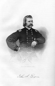 John Alexander Logan, Unionssoldat und Politiker, 1862-1867 von J. Rogers