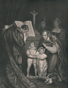 Die Hochzeit von Richard Herzog von York. Bruder von Edward V., 1478, 1821, Mitte 19. Jahrhundert