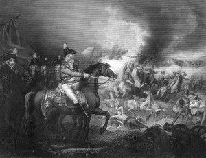 Der Angriff auf das französische Lager auf den Hügeln von Famars bei Valenciennes, 23. Mai 1793, um 1857