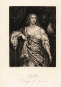 Porträt von Lady Elizabeth Seymour, Herzogin von Somerset, ehemals Elizabeth Percy, Erbin und Freundin von Königin Anne