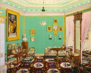 Sammlerkabinett im Schloss Ballenstedt, Sachsen-Anhalt