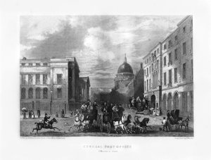 Hauptpostamt, London, 19. Jahrhundert