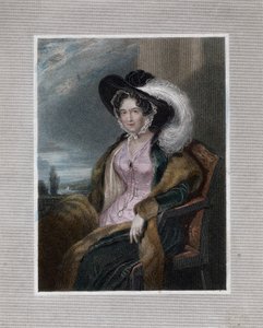 Mary Elizabeth, Baroness of Clifford, 1828 von J Wright
