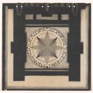 Rückseite des Umschlags Wendingen 1920