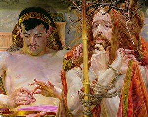 Christus mit Pilatus
