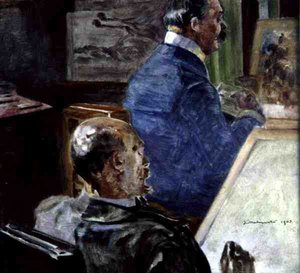 Im Atelier des Künstlers