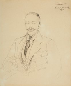 Porträt von Feliks Konopka (1888-1982) von Jacek Malczewski
