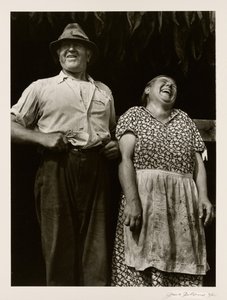 Herr und Frau Andrew Lyman, polnische Tabakbauern und FSA-Klienten, Windsor Locks, Conn. von Jack Delano