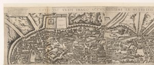 Stadtplan von Rom zur Zeit des Kaisers Augustus (oberes Blatt)