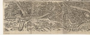 Stadtplan von Rom zur Zeit des Kaisers Augustus