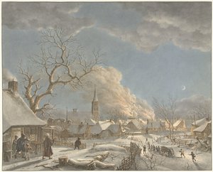 Winter, Nacht und Feuer (Die vier Jahreszeiten, Tageszeiten und Elemente)