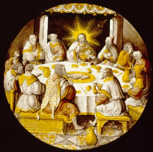 Das letzte Abendmahl von Jacob Cornelisz van Oostsanen