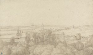 Ein Blick auf Chatham von Westen von Jacob Esselens