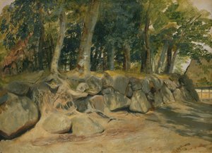Die Steinmauer in Sottorf (1839)