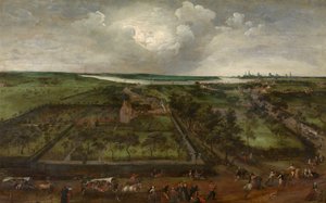 Dorf an der Schelde von Jacob Grimmer