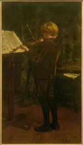 Der Geigenspieler von Jacob Hendricus Maris