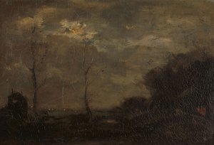 Kreuzfahrt im Mondlicht von Jacob Henricus or Hendricus Maris