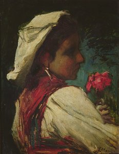 Italienisches Mädchen, ca. 1866