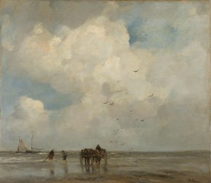 Muschelfischen von Jacob Henricus or Hendricus Maris