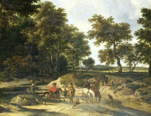 Die Furt von Jacob Isaakszoon van Ruysdael