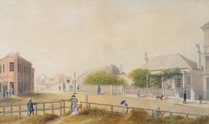 Oxford Street, Sydney, 1847 von Jacob Janssen