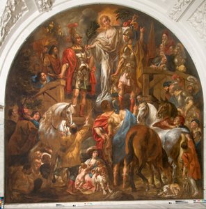 Frieden zwischen den Römern und den Batavern von Jacob Jordaens
