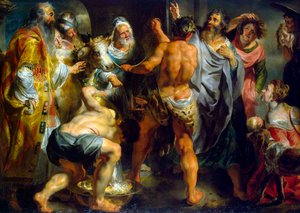 Die Apostel Paulus und Barnabas in Lystra, ca. 1616-1617