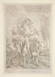 Die Flucht nach Ägypten von Jacob Jordaens