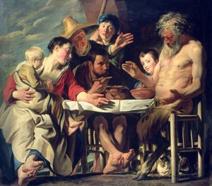 Der Satyr mit den Bauern