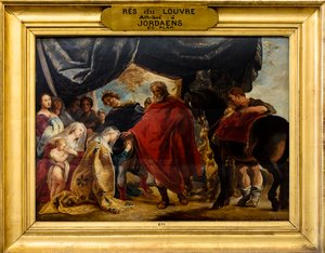 Die Familie des Darius vor Alexander