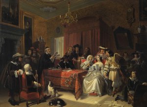 Testamentseröffnung von Jacob Joseph Eckhout