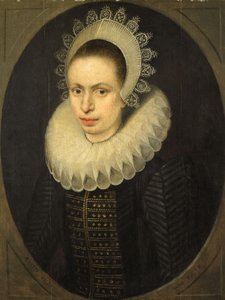 Porträt von Antoinette Walleran (1598-?)