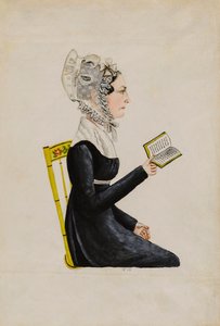 Porträt von Elizabeth Sweitzer Musser, ca. 1826