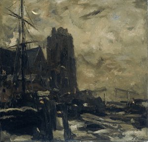 Dordrecht bei Abend