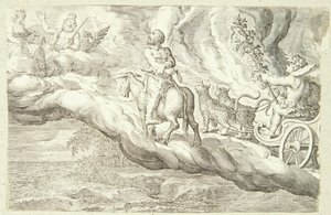 Bacchus und Vulkan kehren zum Olymp zurück