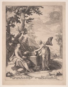 Christus und die Frau von Samaria